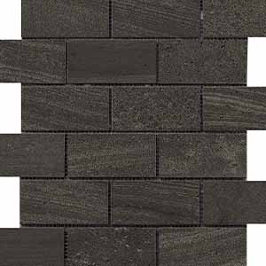 Montpellier Ceramic 11.5 by 11.5 Nero Bricklay